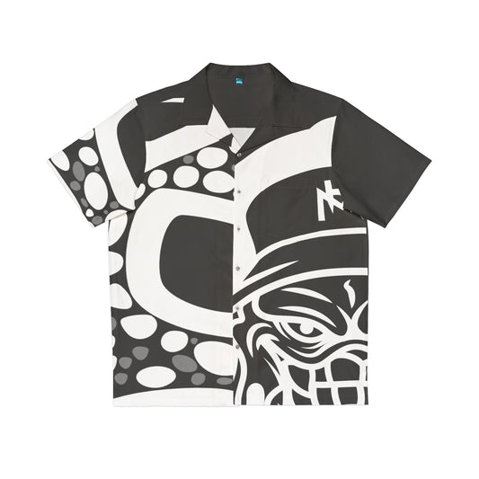 Splicer Camo Button up (White)