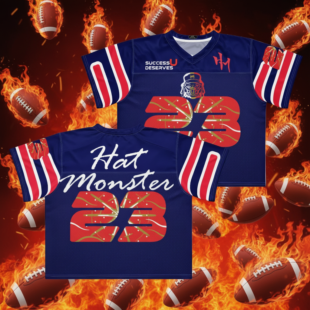 Boxy football jersey