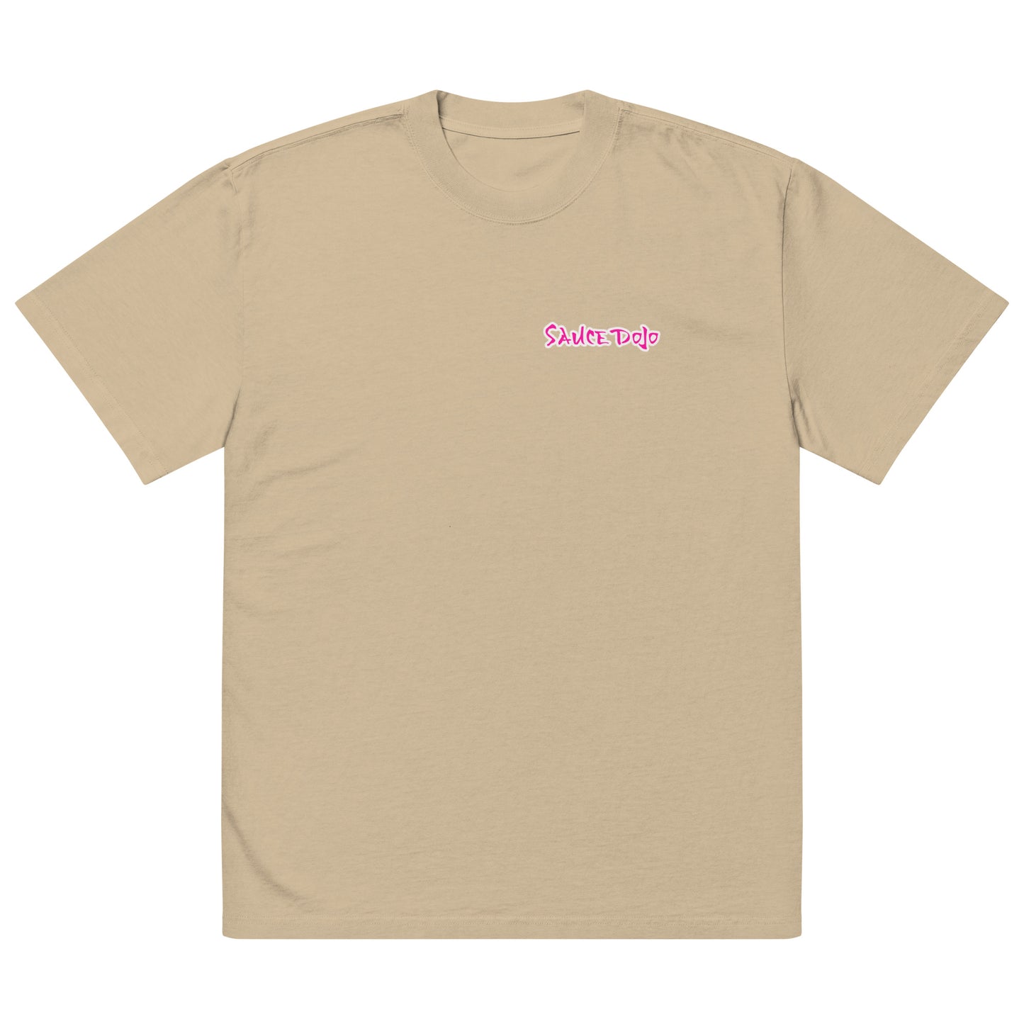 Sauce Dojo Oversized tee (pink)