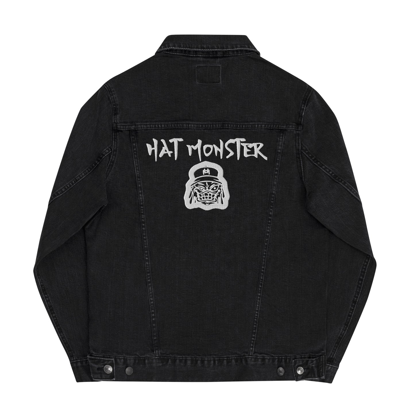 Hat Monster denim jacket