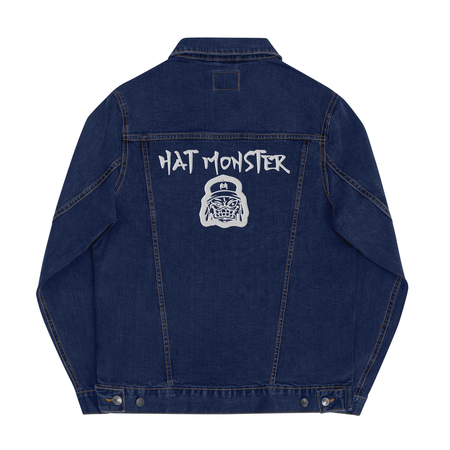 Hat Monster denim jacket