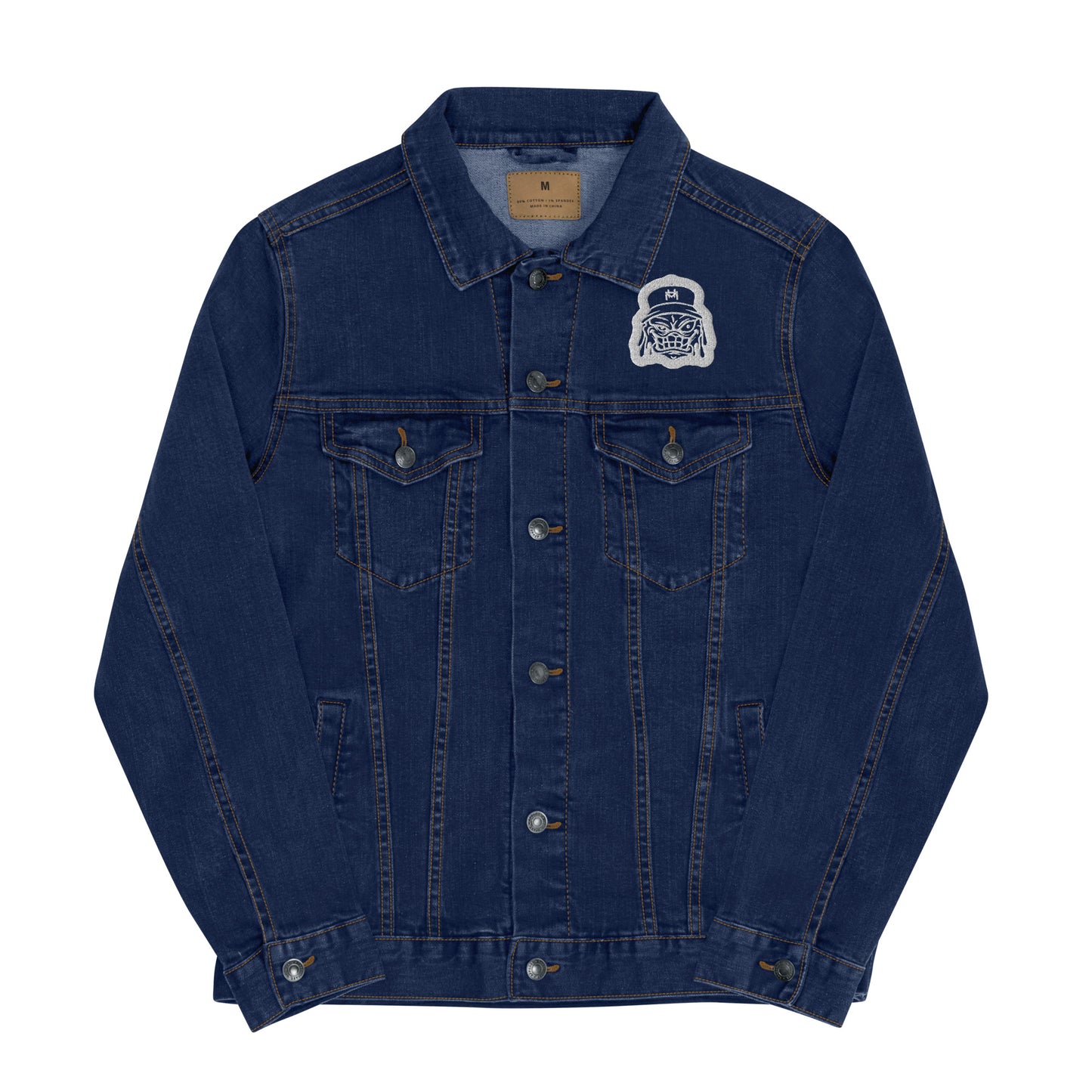 Hat Monster denim jacket