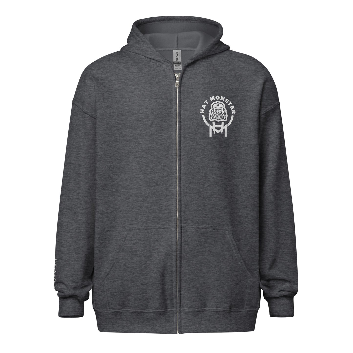Hat Monster Zip hoodie