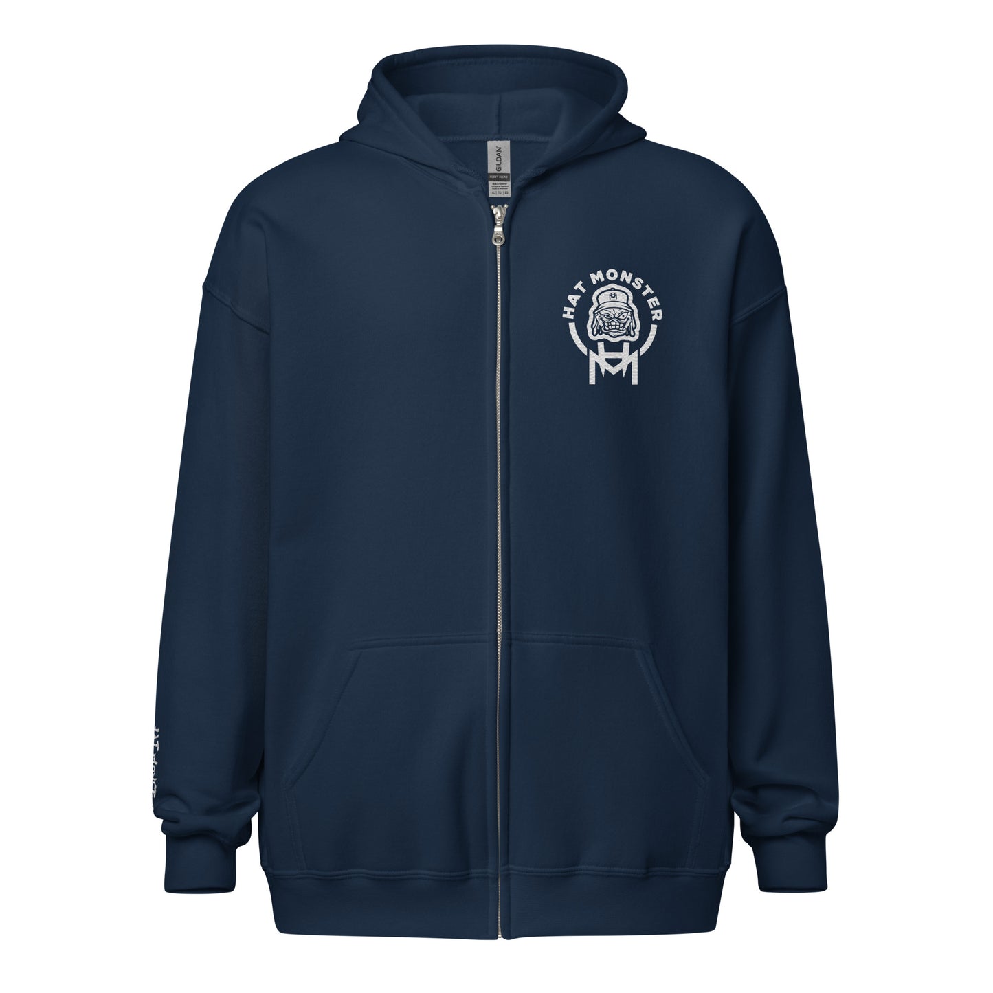 Hat Monster Zip hoodie