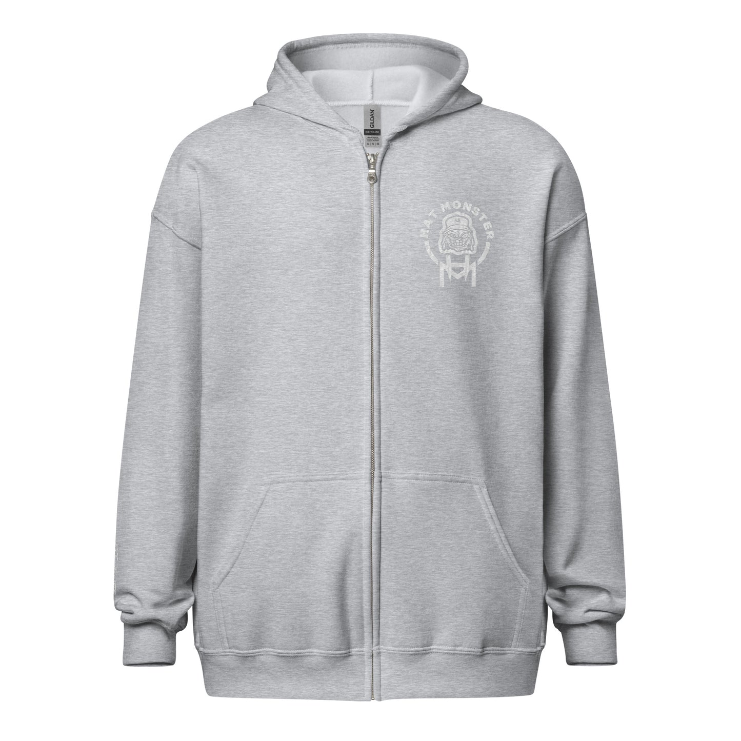Hat Monster Zip hoodie