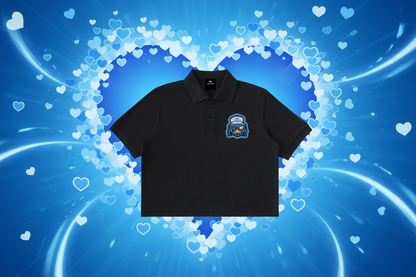 Cropped Polo Shirt