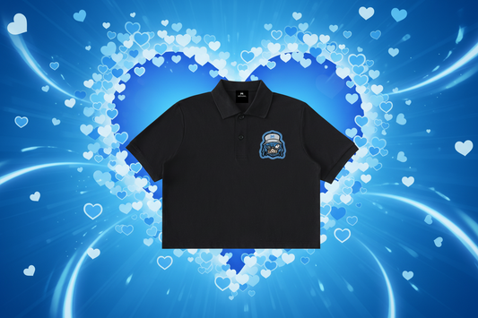 Cropped Polo Shirt