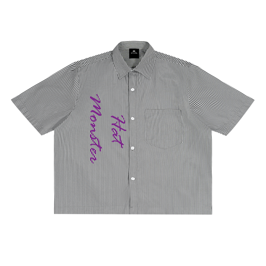 Vertical Stripe Button-up