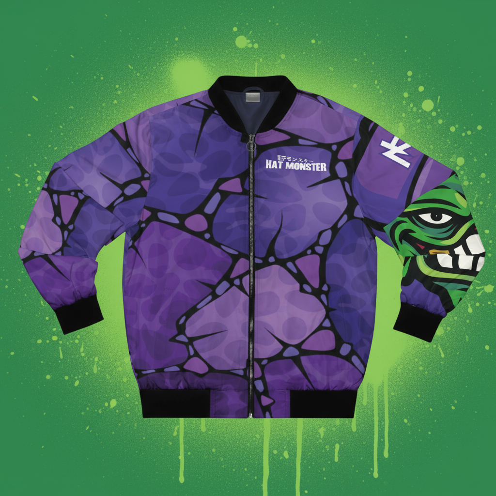Splicer Purple Camo Bomber