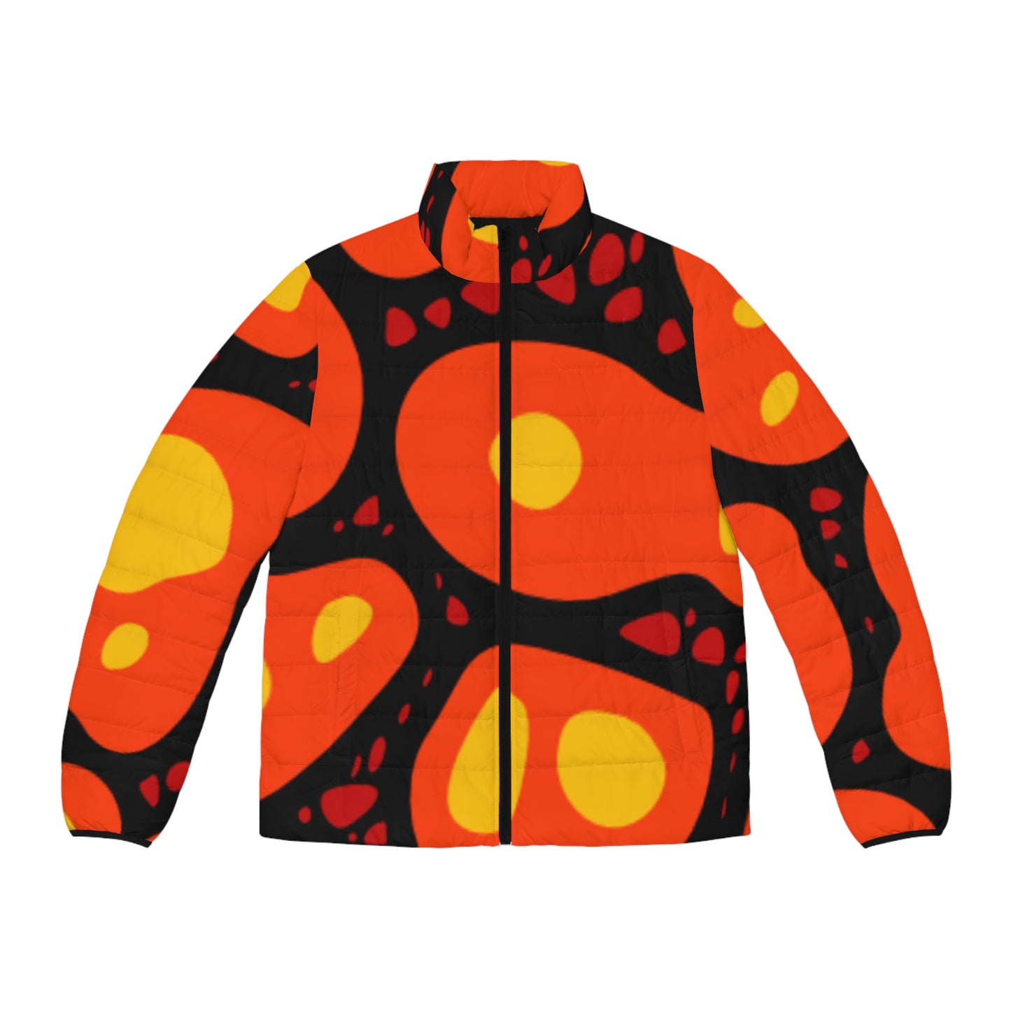 Splicer Orange Camo puffer