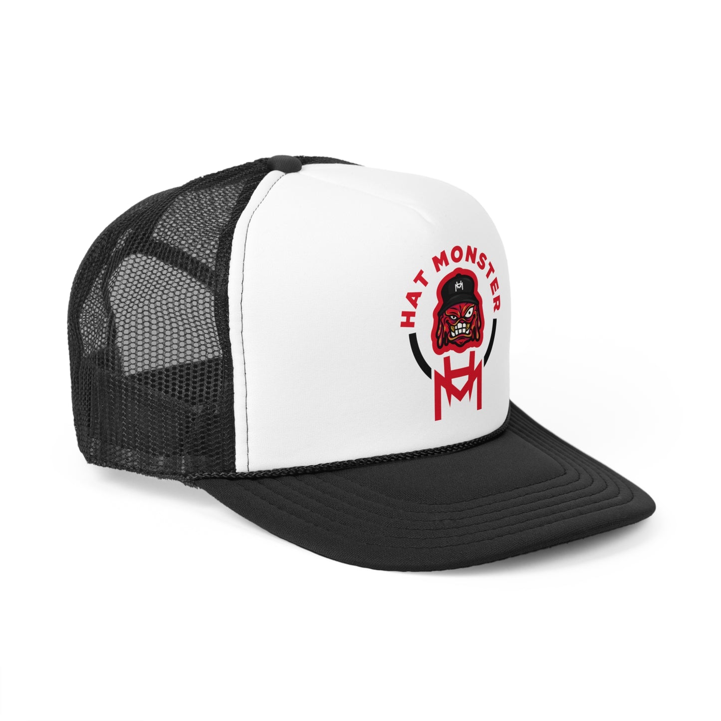 Full Logo Trucker Cap (Red & Black)