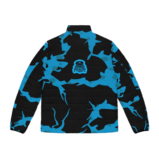 Splicer Blue Camo puffer