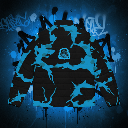 Splicer Blue Camo puffer