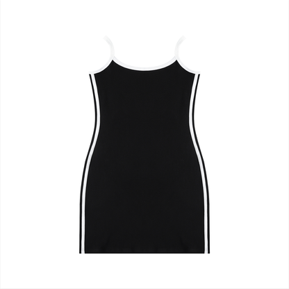 Women's Color Block Mini Dress