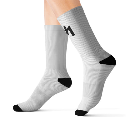 Monogram Socks (White)