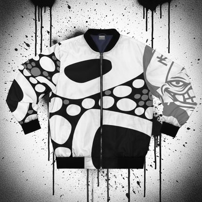 Splicer White Camo Bomber