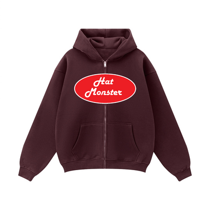 Fleece Zip-up Hoodie