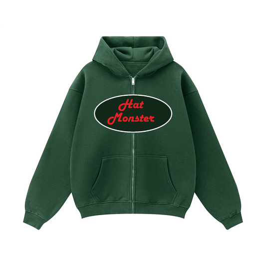 Fleece Zip-up Hoodie