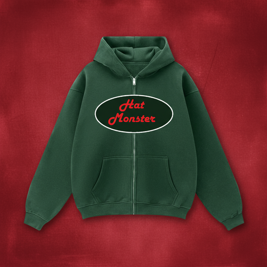 Fleece Zip-up Hoodie