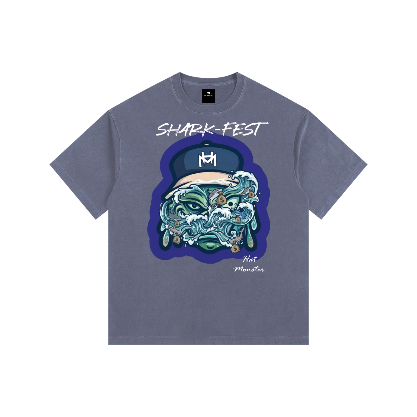 Hat Monster ,Tshirt,Tshirts,Top,Tops