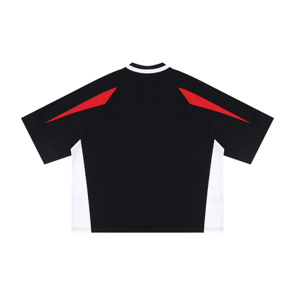SDY Color Block V-Neck Tee