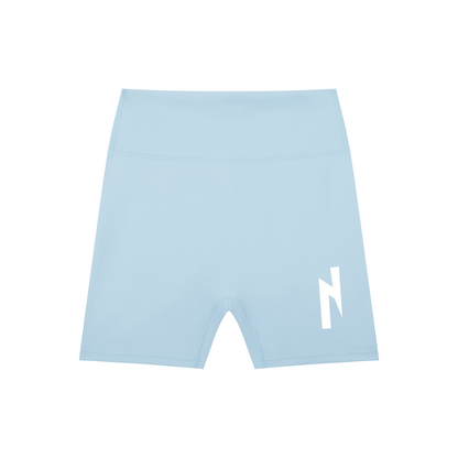 High-Waisted Blend Biker Shorts