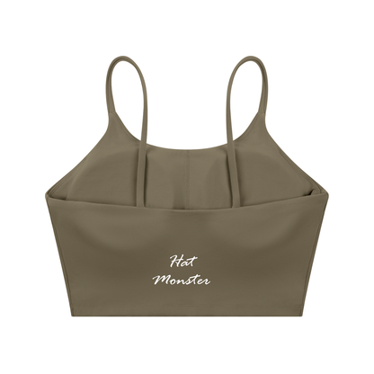 Spaghetti Strap Yoga Sports Bra