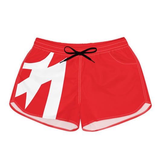 Women's Casual Shorts(Red)