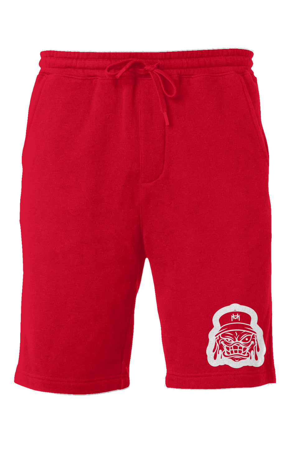 Logo embroidered Fleece Shorts