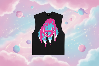 Raw Edge Cotton Tank