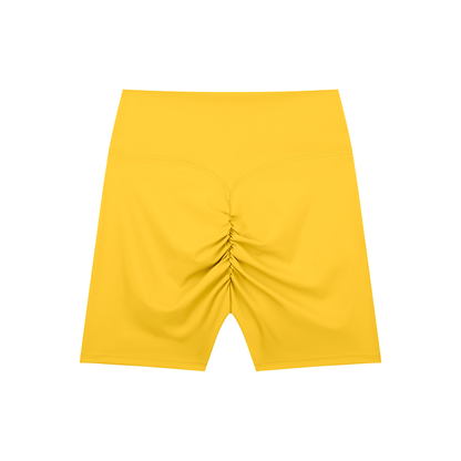 High-Waisted Blend Biker Shorts