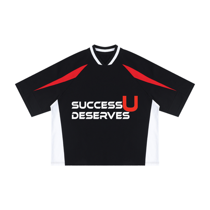 SDY Color Block V-Neck Tee