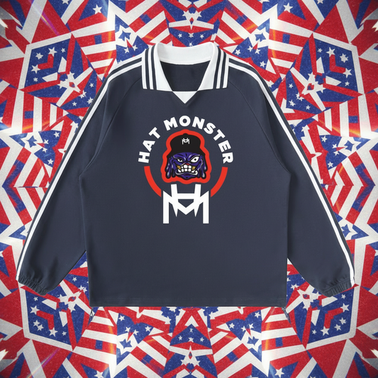 Lapel Collar Sweatshirt