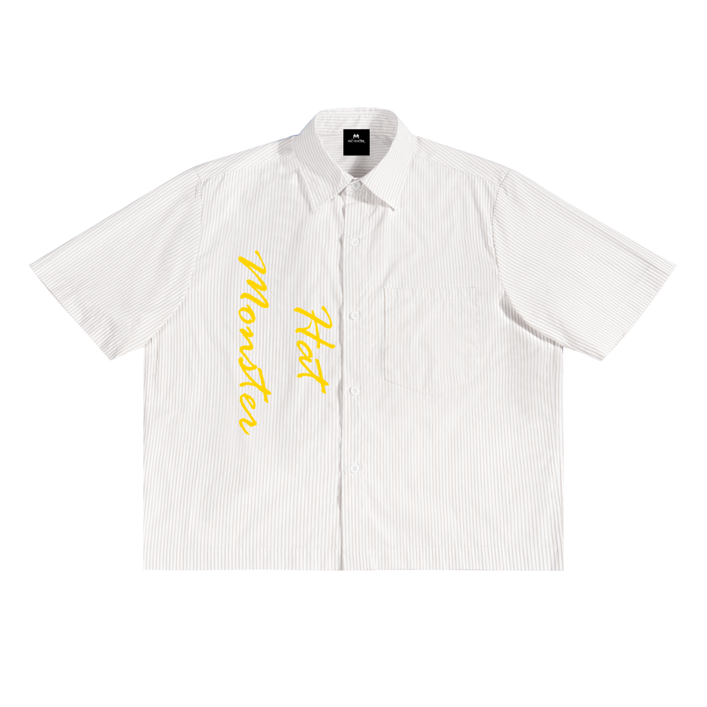 Vertical Stripe Button-up