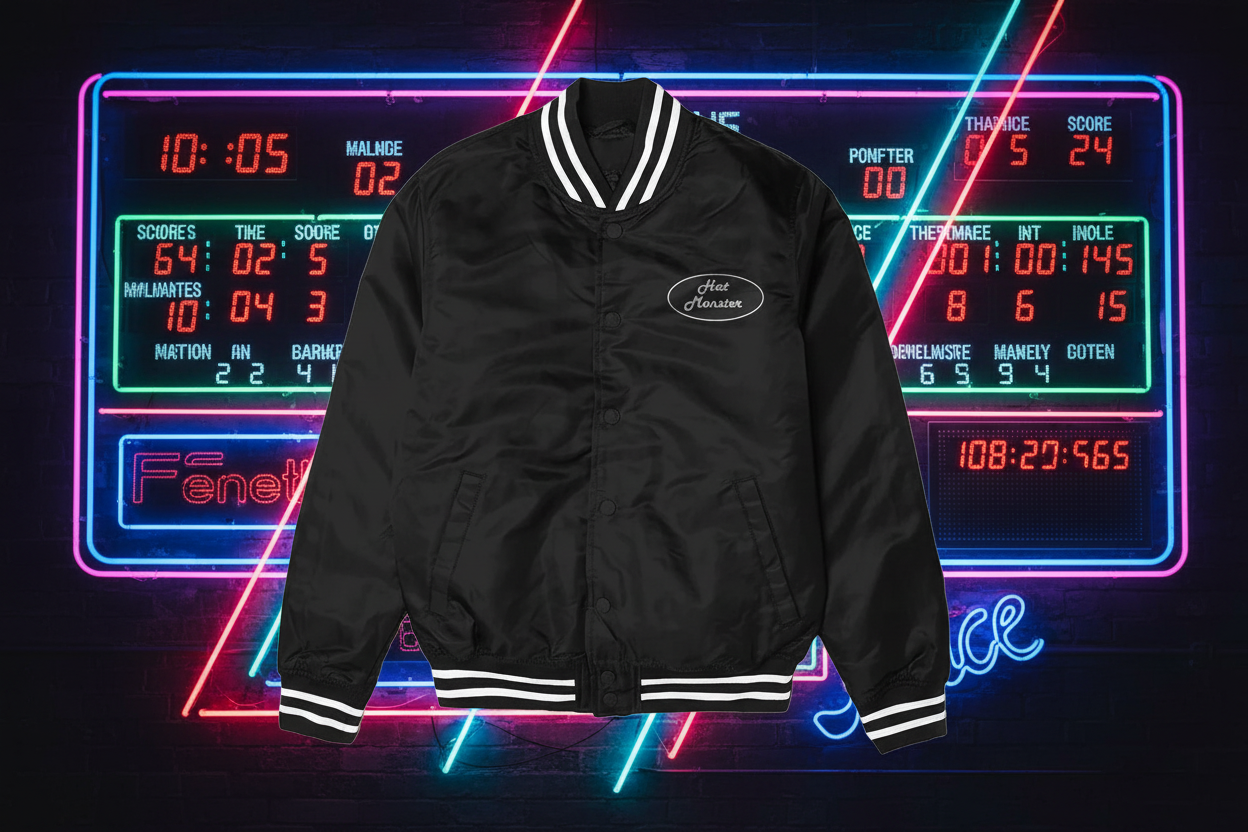Mens Varsity Bomber Jacket