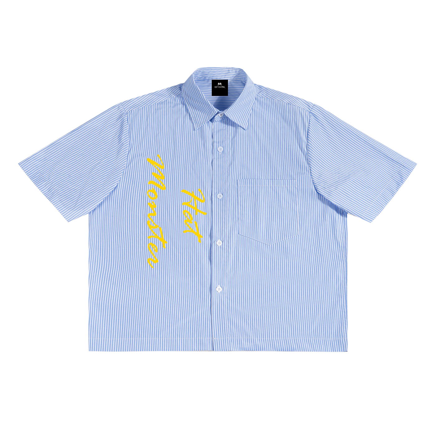 Vertical Stripe Button-up