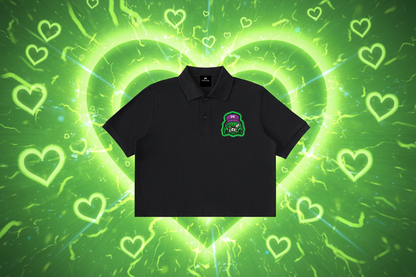 Cropped Polo Shirt