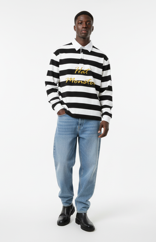 Stripe Polo Shirt