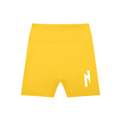 High-Waisted Blend Biker Shorts
