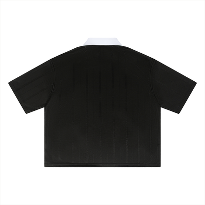 Striped Boxy Soccer Jersey