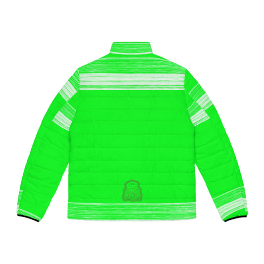 Distortion Puffer Jacket (Green)