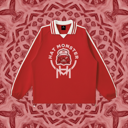 Lapel Collar Sweatshirt
