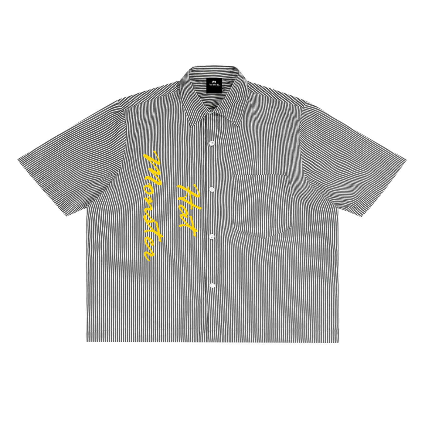 Vertical Stripe Button-up