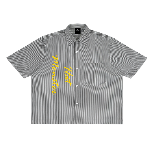 Vertical Stripe Button-up