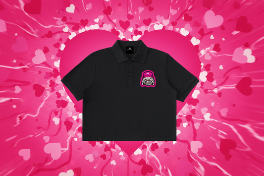 Cropped Polo Shirt