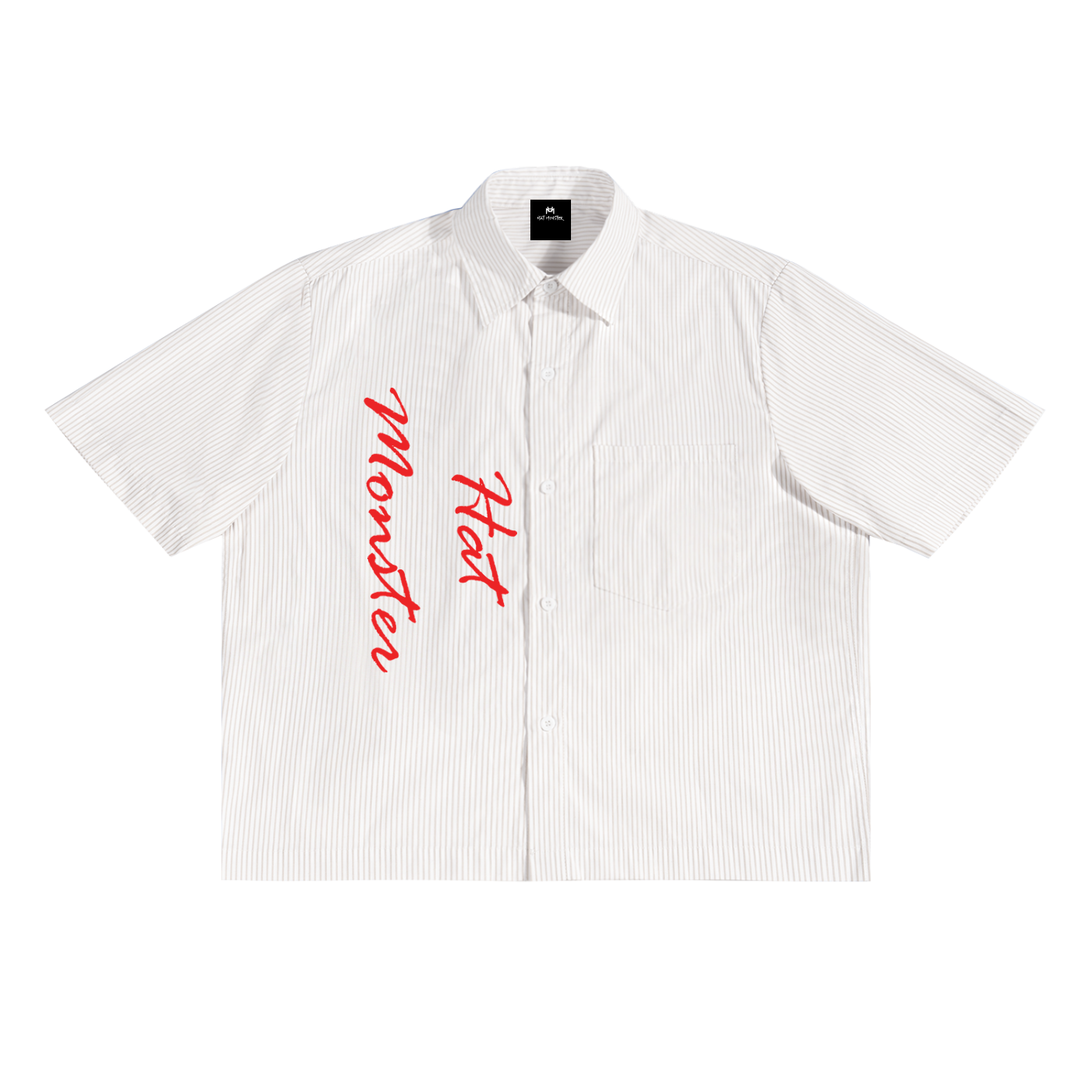 Vertical Stripe Button-up