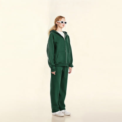 Fleece Zip-up Hoodie