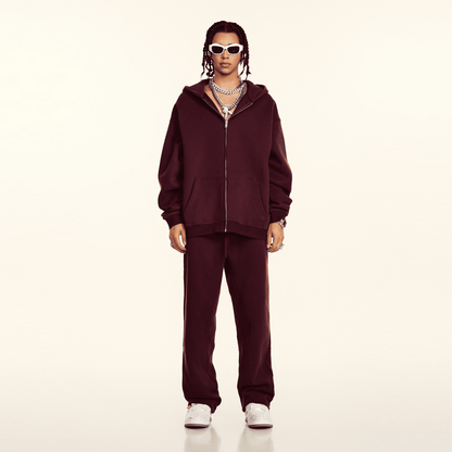 Fleece Zip-up Hoodie