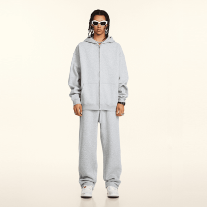 Fleece Zip-up Hoodie
