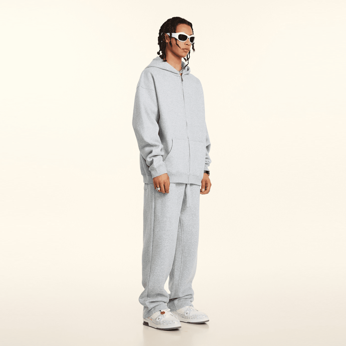 Fleece Zip-up Hoodie